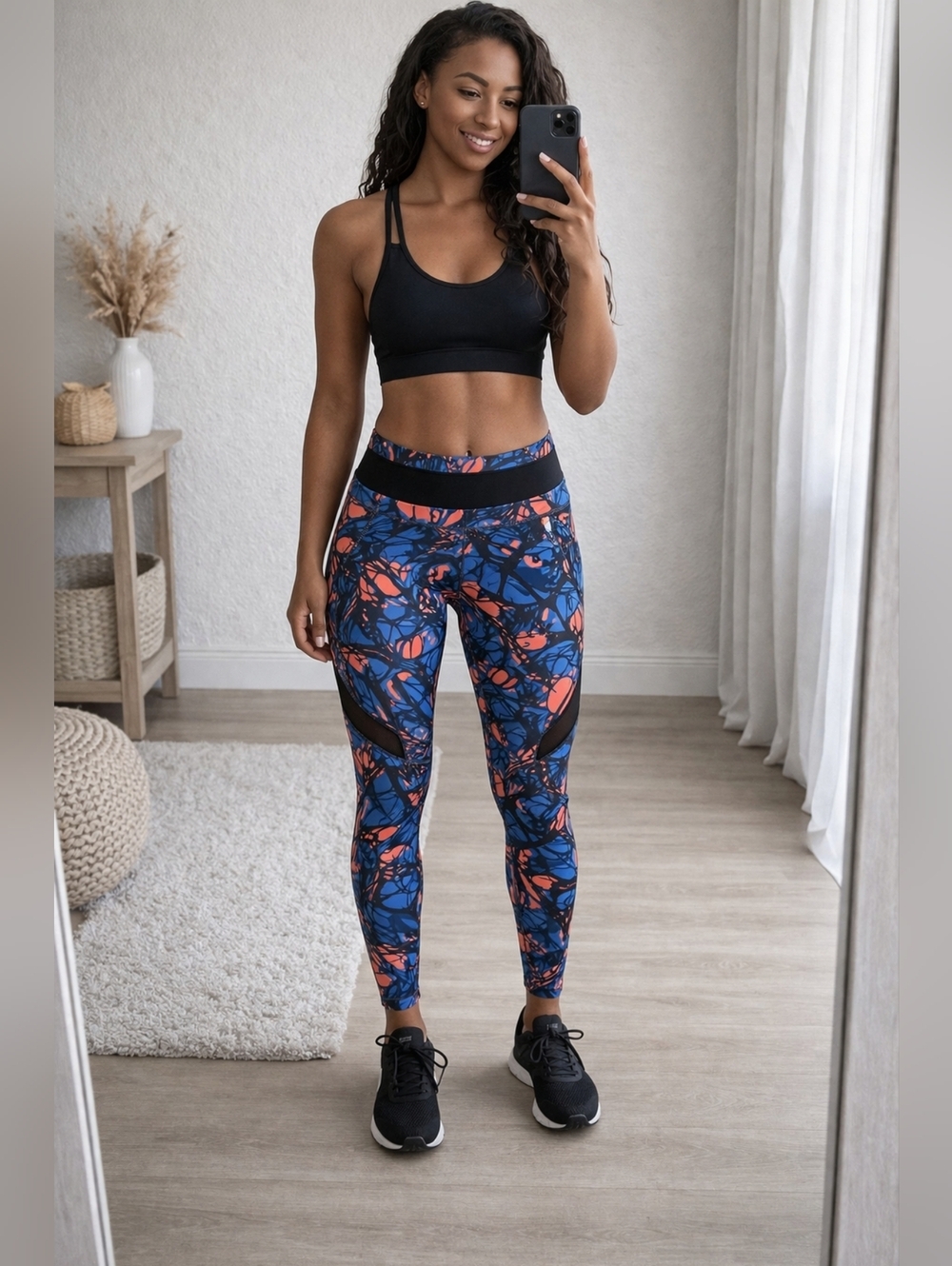 Lululemon High Rise Patterned Leggings Size 4